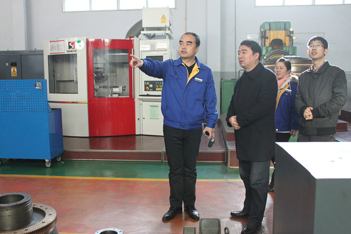 宜昌高新區(qū)組織部副部長(zhǎng)方志勇一行蒞臨我公司考察黨建工作